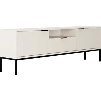 Konferenční stolek Kocot Kids Televizní RTV stolek Austin 175 - bílý/černá noha