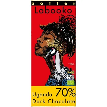Čokoláda Bio hořká čokoláda Zotter Uganda 70 %
