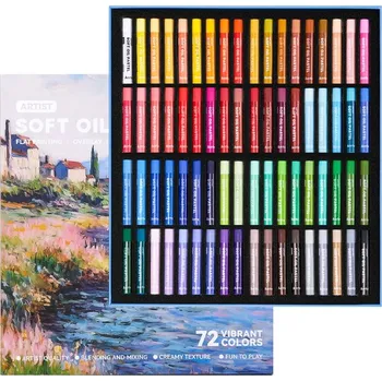 Olejové pastely ARRTX Soft, 72ks