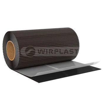 Hliníkový pás pro úpravy komínu ROLLKOM Classic 300 mm RAL 8019 (tmavě hnědá)