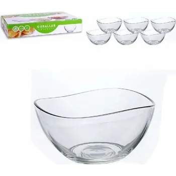 miska 315ml, 6ks, VIRA kompot., sklo