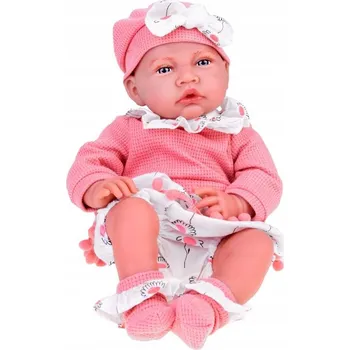 Panenka Joko Kiki Baby interaktivní dětská panenka 16" růžový komplet