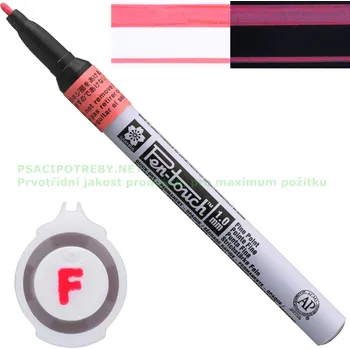 sakura xpmka319 popisovač Pen Touch s tekutou barvou Fluorescentní 1 mm - Červená