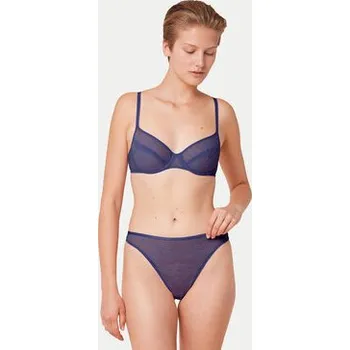 Podprsenka Triumph Podprsenka s kosticemi Bright Spotlight 10216477 Modrá 80B
