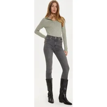 Dámský svetr Vero Moda Svetr Happiness 10317993 Šedá Slim Fit M