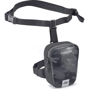 Zavazadlo na motocykl DR03 DRIFTER - černá taška na nohu KAPPA