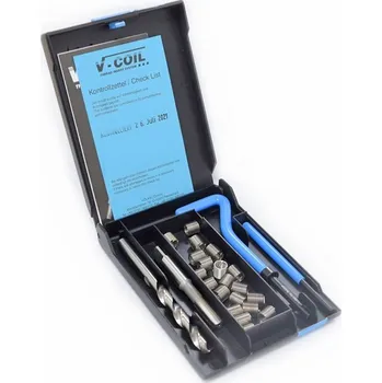 Závitořezný nástroj Sada na opravu závitu BSF 3/16 x 32 , V-Coil 04162