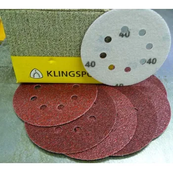 Brusný kotouč Brusný výsek 125mm s otvory P180 PL28CK GLS5 , KLINGSPOR KL270707