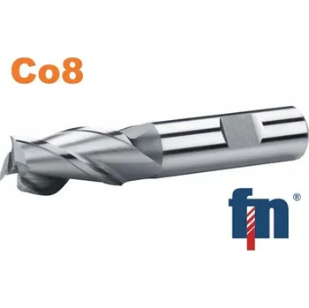 Fréza Fréza válcová čelní 9x19mm 3bř. krátká HSS Co8 weldon , typ W 110418.090