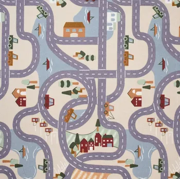 Koberec Dětský metrážový koberec Scanroad 39 - neúčtujeme odřezky z role, na míru, šíře 1,33m,1m,2m,3m,4m, vícebarevná, filc, dětský pokoj, Vopi - 1 rok na vrácení + DOPRAVA ZDARMA k Vám i zpět