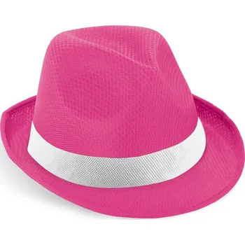 Klobouk STRICKER Klobouk MANOLO POLI Barva: růžová