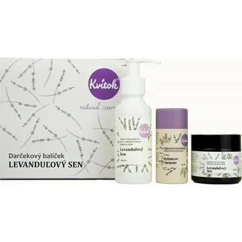 Kosmetická sada Dárkový kosmetický balíček (Levandulový sen) Kvitok + záruka na vrácení do 100 dnů