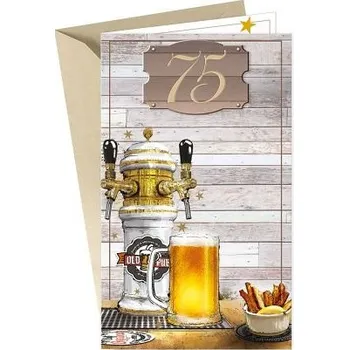 ARGUS Přání k 75. narozeninám 15-6523c75