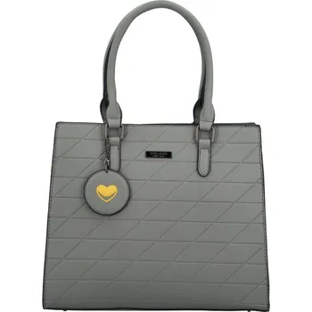 Kabelka Dámská kabelka do ruky šedá - Delami Lush Gabi šedá