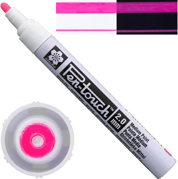 sakura xpfka320 popisovač Pen Touch s tekutou barvou 2 mm - Fluorescentní Růžová