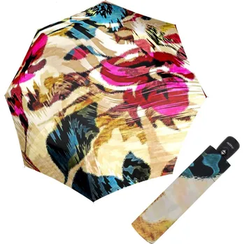 Deštník Doppler Fiber Magic Vintage, pongee - dámský plně automatický deštník