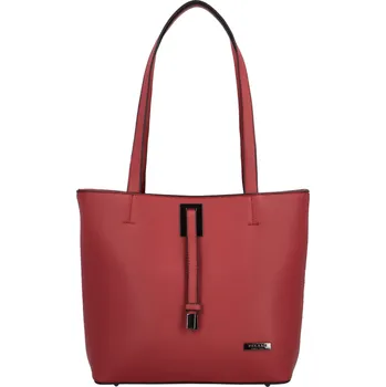 Kabelka Dámská kabelka na rameno tmavě červená - Delami Athena Aura červená