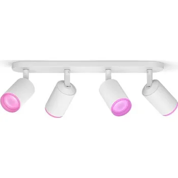 Bodové svítidlo Bodové svítidlo Philips 50634/31/P7 Hue Fugato White and Color Ambiance 4 Spot - bílé