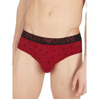 Pánské spodní prádlo Emporio Armani Underwear Souprava slipů 1117332F594 Černá XL