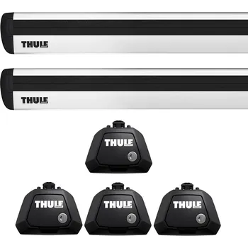 Příčník na automobil Thule Střešní nosiče Mercedes Benz EQB (od roku 2021>) - WingBar EVO Stříbrné tyče