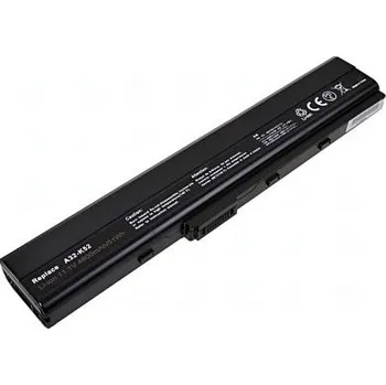 Notebook Baterie T6 power ASUS A42, A52, B53, K42, K52, P52, N82, X42, X52, 6cell, 4600mAh (NBAS0066) Kompatibilní baterie pro notebook