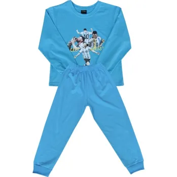 Chlapecké pyžamo Numberoplus Fotbalové dětské pyžamo Argentina - Lionel Messi 10 Velikost: 8-let.(vel.122)