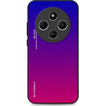 Pouzdro na mobilní telefon Kryt Xiaomi Redmi 14C pevný duhový fialový (obal neboli pouzdro na Xiaomi Redmi 14C)