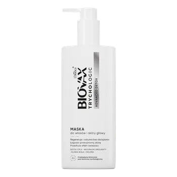 Vlasová regenerace L'biotica Biovax Trychologic maska na vlasy a pokožku hlavy, 200 ml