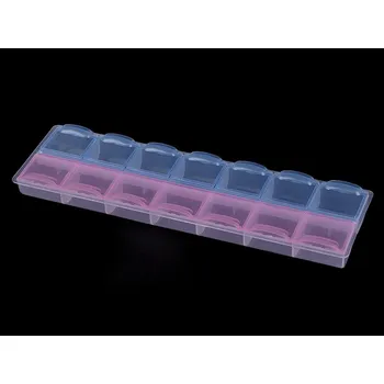 Příslušenství k šicímu stroji Plastový box / zásobník 6x21,5x2 cm Varianta: modrá ledová růžová, Balení: 1 ks