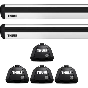 Příčník na automobil Thule Střešní nosiče Mercedes Benz GLB (od roku 2019>) - WingBar EVO Stříbrné tyče