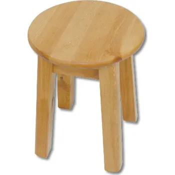 Nábytek Drewmax Dřevěná stolička KT253, v45, borovice (Barva dřeva: Ořech)