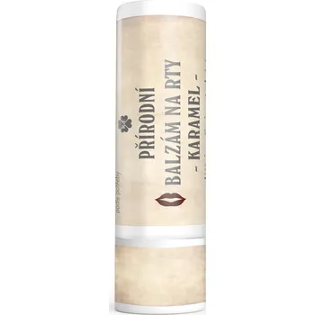 Péče o rty RaE BIO balzám na rty s příchutí karamelu, 7,5ml