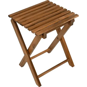 Stolička IDEA nábytek Skládací stolička zahradní 985101 masiv blahovičník