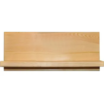 Nábytek Drewmax Police PK150, 40x18x25, borovice (Barva dřeva: Ořech)