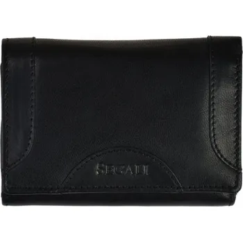 SEGALI Dámská kožená peněženka SG-27196 B černá