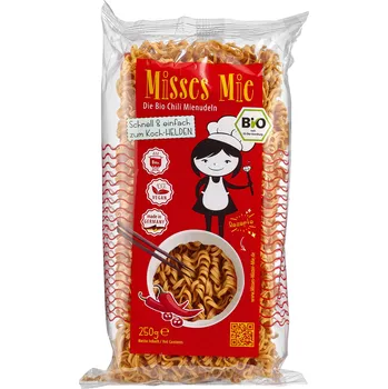 Nudle s chilli instantní 250 g BIO MISSES & MISTER MIE
