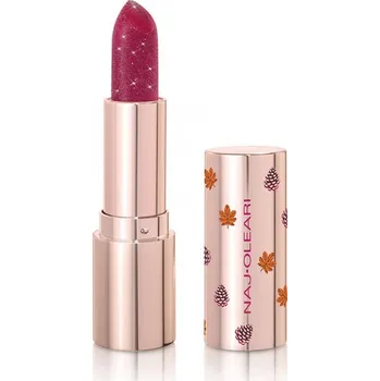 Dekorativní kosmetika Naj-Oleari Stardust Glitter Lipstick rtěnka se třpytivým finišem - 02 Sparkling Pink 3,5 g