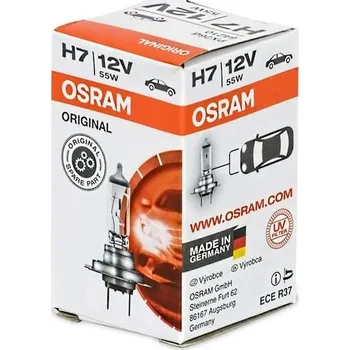 Povinná bezpečnostní výbava Halogenová žárovka Osram H7 55W PX26d