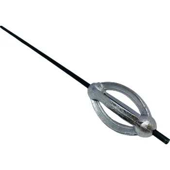 Rybářství Bůček Krmítko olověné průběžné na trubičce 20 cm Váha: 60g