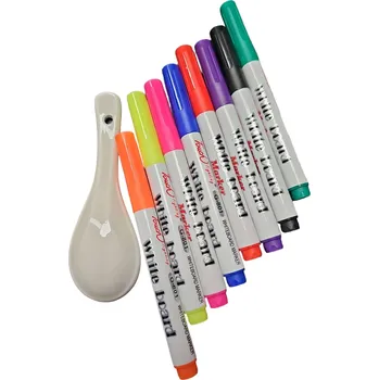 Leventi 7003 fixy na vodní malování s porcelánovou lžící 8 ks