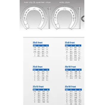 Koňská podkova Podkova Mustad LIBERO 25x10, 1 pár Velikost: podkova 4 zadní 25x10 LIBERO