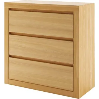 Komoda Drewmax Komoda KD414, 90x90x41, buk (Barva dřeva: Přírodní (lakovaná))