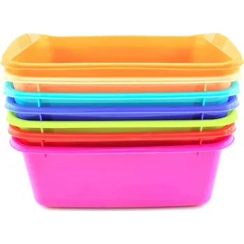 Nerezový dřez Dřez plastový 5L 28x22x11cm POB, mix barev