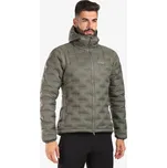 Pánská péřová bunda Kilpi ALBERT-M tmavě zelená M