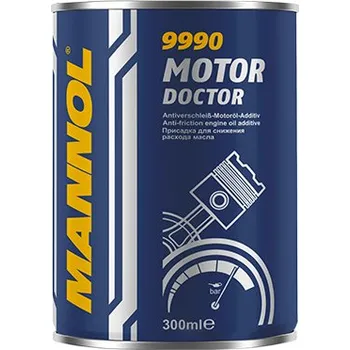 aditivum Mannol Motor Doctor 9990 - 0,3l (Moderní přísada do motorového oleje, která stabilizuje jeho viskozitu a přispívá k obnově tlaku oleje)