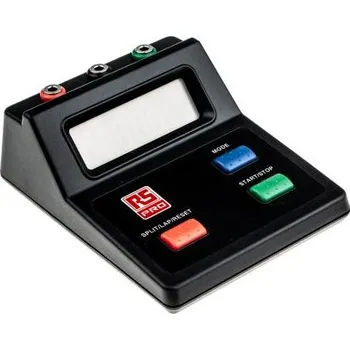 Stopky Stopky barva Černá, Stolní stopky Digitální 1/100s Baterie RS PRO