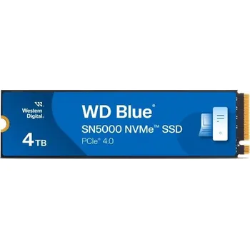 Pevný disk WD BLUE SSD NVMe 500GB PCIe SN5000, Gen4, (R:5000, W:4000MB/s)