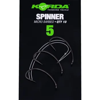 Korda háčky Spinner bez protihrotu 10 ks Varianta: vel. 5 (KSPRB5)