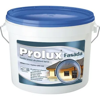 Fasádní barva Prolux Fasáda bílá 3,5 kg