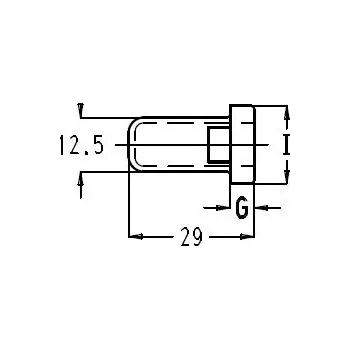 zadlabací zámek Protikus přídavného zámku 8352-4